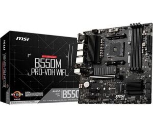 Placa Base Msi B550m Pro-vdh Wifi Am4 Matx 4xddr4