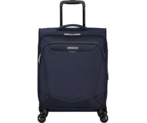 Maleta de Cabina American Tourister SummerRide Spinner 55cm/ 55x40x23cm/ 4 Ruedas/ Azul Marino