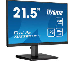 MONITOR IIYAMA 21.5"/1920 x 1080/100Hz /2.1MPX/250CD/FHD/16:9/HDMI/IPSLED/NEGRO