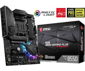 MSI Placa Base MPG B550 GAMING PLUS ATX AM4