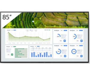 Sony FW-85BZ30L pantalla de señalización Pantalla plana para señalización digital 2,16 m (85") LCD Wifi 440 cd / m² 4K Ultra HD Negro Android 24/7