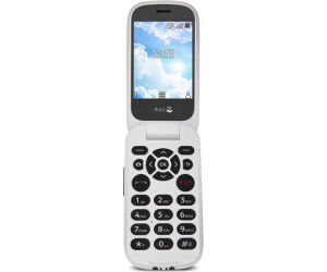 Telefono movil doro 7080 graphite - white - 2.8 pulgadas -  4g - clam - grafito y blanco