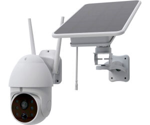 Cámara ip motorizada vigilancia solar batería  phoenix sentry ev full hd wifi detección movimiento audio dual app tuya smart