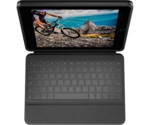 Funda logitech rugged folio negro con teclado para ipad 7ª generacion