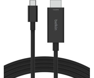 Belkin AVC012bt2MBK 2 m USB Tipo C HDMI Negro