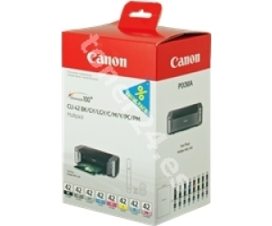 Multipack canon cli - 42bk - c - m - y - pm - pc - gy - lgy pack 8