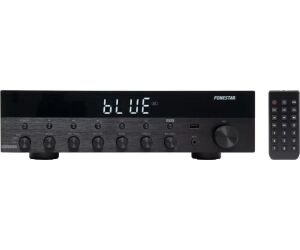 Amplificador estereo hifi fonestar as - 3030 - bluetooth - radio fm - 30 + 30 w rms usb -  mp3