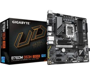 Placa Base Gigabyte B760M DS3H GEN5 Socket 1700/ Micro ATX