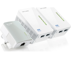 Adaptador Powerline TP-Link WPA4220TKit 500Mbps/ Alcance 300m/ Pack de 3