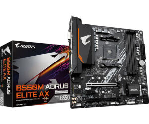 Placa Base Gigabyte B550m Aorus Elite  Ax Am4 Matx 4xddr4