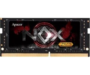 Memoria RAM Apacer NOX 16GB/ DDR4/ 3200MHz/ 1.2V/ CL20/ SODIMM
