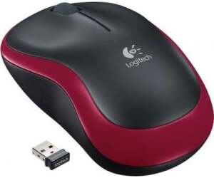 Ratón Inalámbrico 2.4GHz M185 Rojo