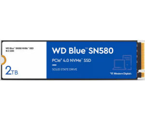 SSD WD BLUE SN580 2TB GEN4 NVMe
