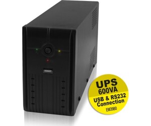Sai eminent ups 600va - 360w -  rs232 + usb