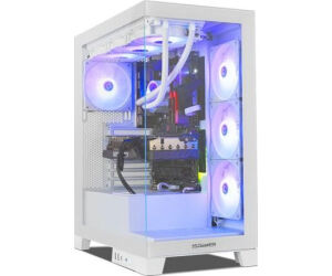 Caja Gaming Semitorre Nox Hummer Glock/ Blanca