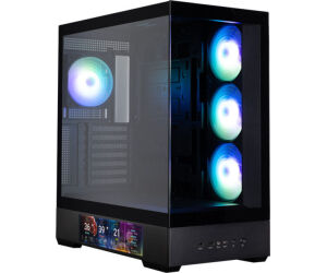 Caja Zalman P40 Ds Atx 4 Xvent 120mm Argb 2xusb 3.0 Negro S/n Fuente