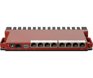 Switch Mikrotik L009uigs-rm Switch 8 Puertos Gigabit 1 Puerto Sfp