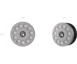 Ezviz Dl01s Diy Lock + Dl01cp Keypad  Sap: 310500455