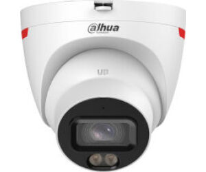 (dh-ipc-hdw2449tp-s-led-0280b-pro) Dahua Camara Ip Wizcolor Turret Wizsense Serie 2 4mp Con Inteligencia Artificial Soporta Microsd 256gb, 12 Vdc/poe, 1967, Smd Plus, Wdr 120db, Optica Fija  2.8mm