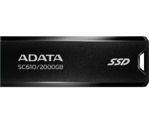 ADATA SC610 SSD Externo 2TB USB 3.2 Gen2 Negro