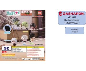 Set gashapon figuras bandai lote 40 articulos hunter x hunter hugcot chimera ant arc