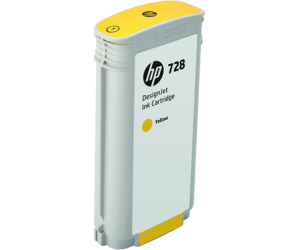 Cartucho tinta hp f9j65a  amarillo nº728