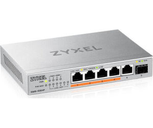 Zyxel XMG-105HP No administrado 2.5G Ethernet (100/1000/2500) EnergÃ­a sobre Ethernet (PoE) Plata