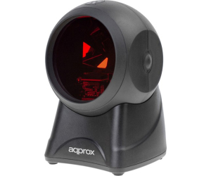 Lector Codigo Barras Sobremesa Onmidireccional Negro Approx