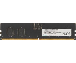 Memoria RAM Apacer FL.08G2A.RTH 8GB/ DDR5/ 4800MHz/ 1.1V/ CL40/ UDIMM