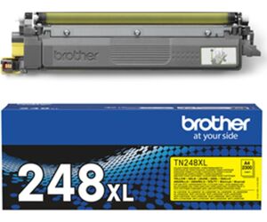 Toner brother tn248yxl amarillo 3000 paginas
