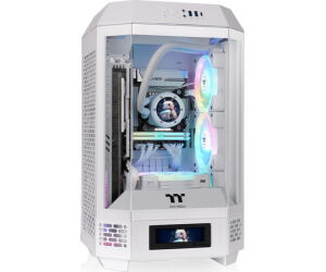 Caja Thermaltake Mini-itx Tower 250 2xvent 120mm Sn Fuente Blanco