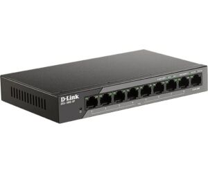 D-LINK SWITCH 8 PUERTOS 10/100 + 1000BaseT PoE LONG RANGE