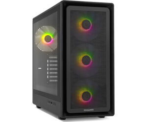 NOX Hummer Aero Midi Tower Negro