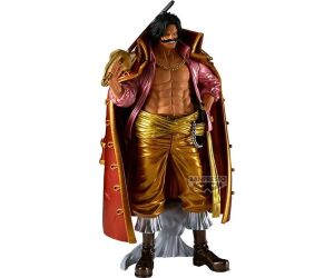 Figura banpresto one piece premium gol d.roger [the metallic] 30cm