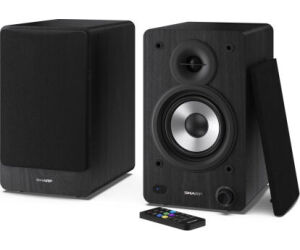 Sharp Bookshelf Speakers De 2 vÃ­as Negro InalÃ¡mbrico y alÃ¡mbrico 60 W