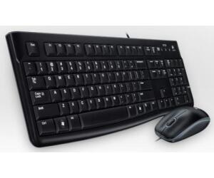 Teclado + Ratón Óptico de Cable MK120 USB