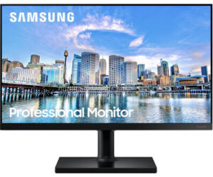 Monitor Profesional Samsung LF24T450FZU 24"/ Full HD/ Regulable en altura/ Negro