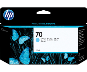 HP Cartucho 70 Cian claro