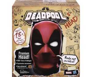 Replica marvel cabeza animatronica deadpool legends series