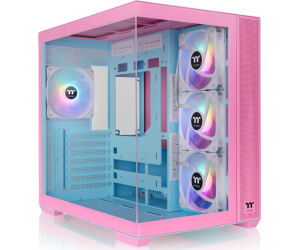 Caja Atx Thermaltake View 380 Usb Cx1 2xvent120mm Argb Pink S/n Fuente
