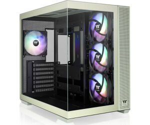 Caja Atx Thermaltake View 380 Usb Cx1 2xvent120mm Argb Green S/n Fuente