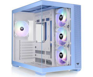 Caja Atx Thermaltake View 380 Usb Cx1 2xvent120mm Argb Azul S/n Fuente