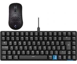 Hiditec Teclado GM1K switch red + Raton GX30 PRO