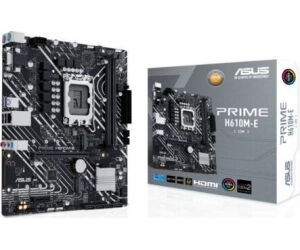 Placa Base Asus Prime H610M-E-CSM/ Socket 1700/ DDR5/ PCIe 4.0/ Micro ATX
