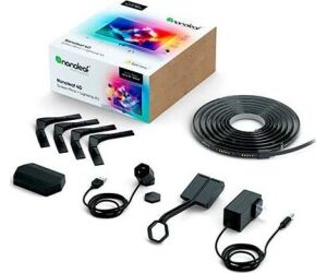 Kit inicial iluminacion tv nanoleaf 4d -  65 pulgadas