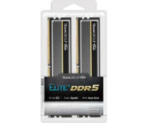 Ddr5 Teamgroup Elite Heatsink 16gb X2 5600 Negro