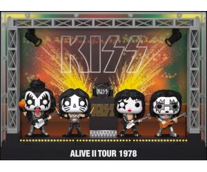 Funko pop pack 4 pops moments dlx the kiss alive ii 1978 tour 67771