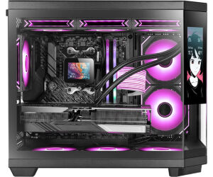 Caja Microatx Mc3t Corelcdm Negro Mars Gaming