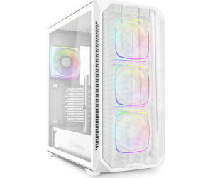 Caja Gaming Atx Sharkoon Nak5m Rgb 4xvent 120mm 3xusb Sn Fuente Blanco
