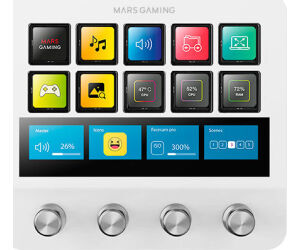 Plataforma De Control Msd-pro Blanco Mars Gaming